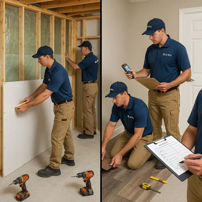 Repairs and Reconstruction process in Riverdale, NJ